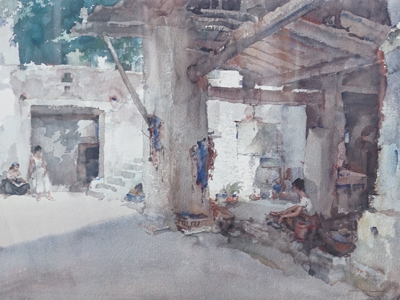 William Russell Flint, two limited edition prints, one signed in pencil, the other numbered in pencil, largest 53 x 59cm